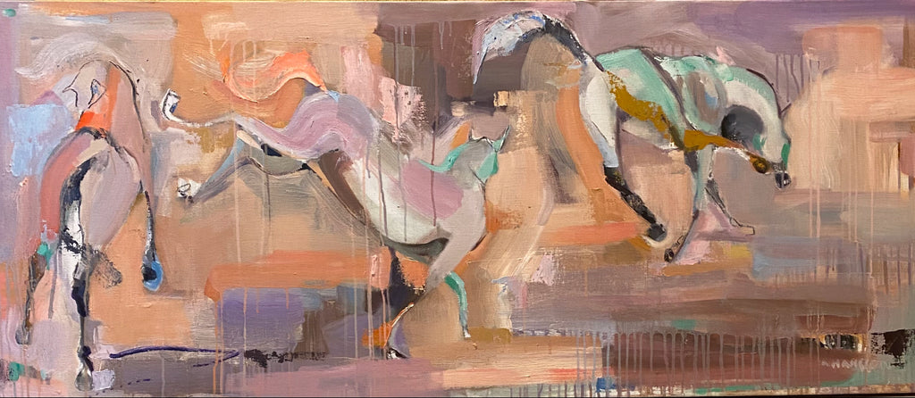 Feeling of summer, 60x145cm